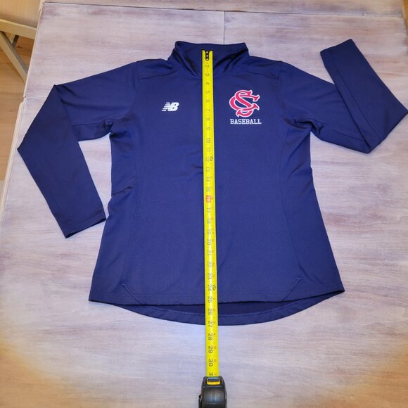 New Balance South Carolina Baseball 1/4 Zip Pullover Sweatshirt Women Sz M - Picture 6 of 8
